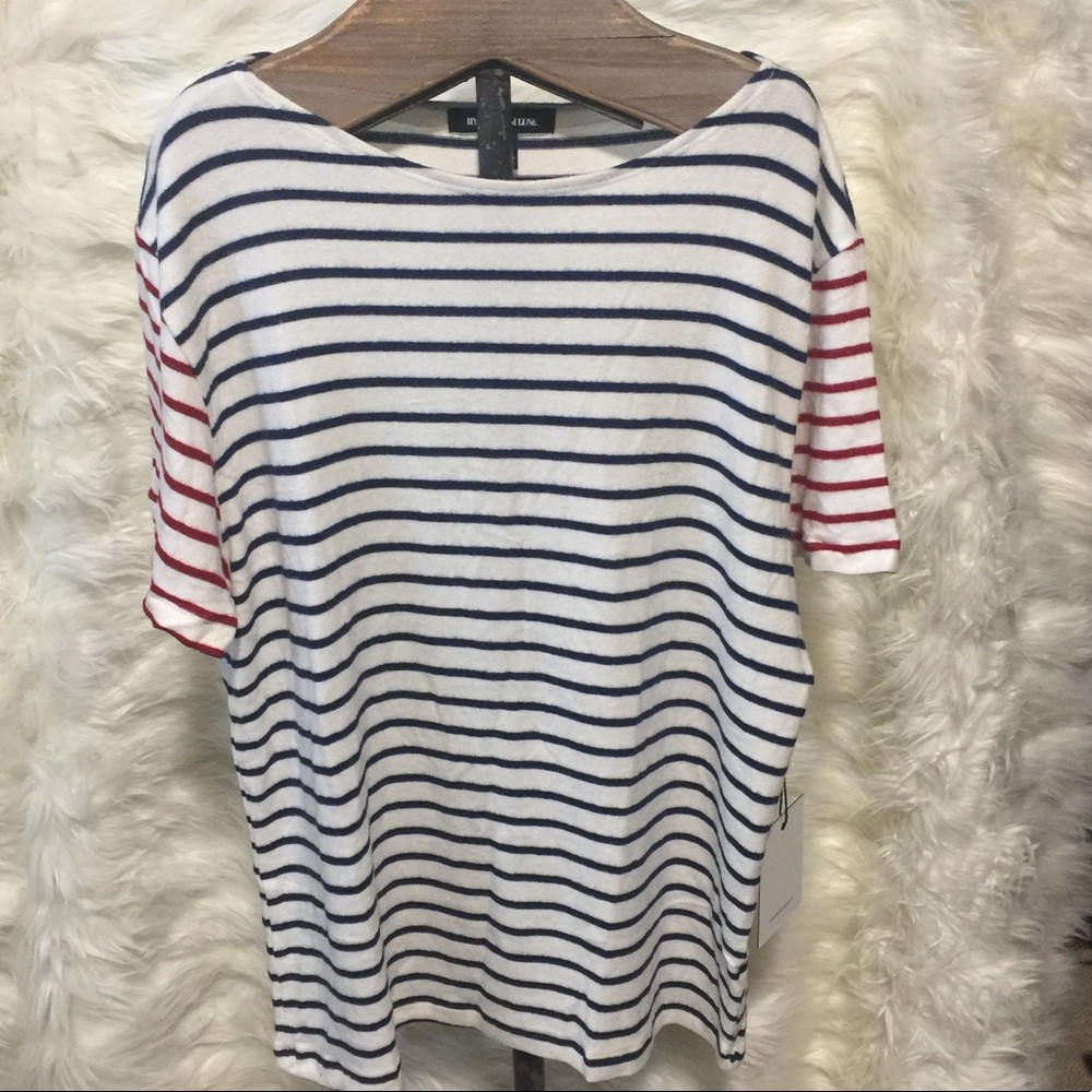 HYE PARK and LUNE stripe sweater shirt